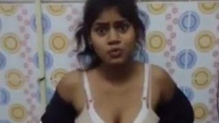 Reluctant Desi GF made to strip off her clothes fully